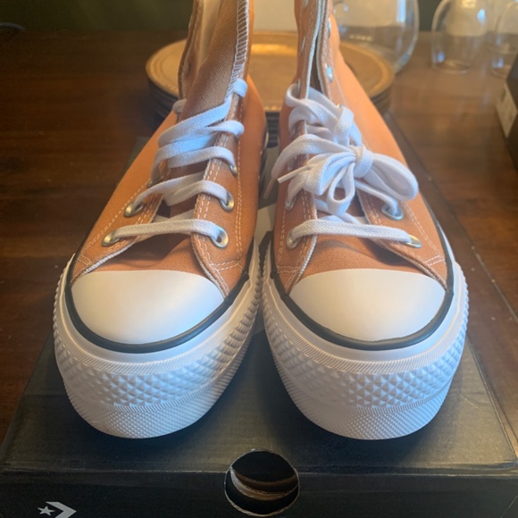 Chuck Taylor Lift High Platform Converse  Gingersnap Netural - Picture 3 of 6